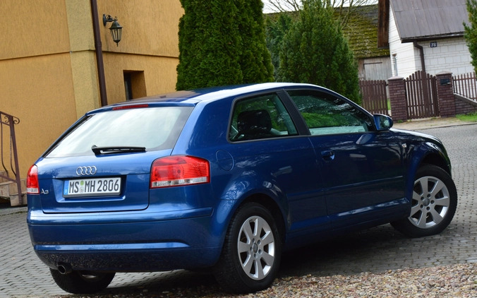 Audi A3 cena 15900 przebieg: 197356, rok produkcji 2008 z Szklarska Poręba małe 781